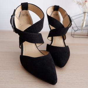 Chinese Laundry Ankle Strap Pointed Toe Heels